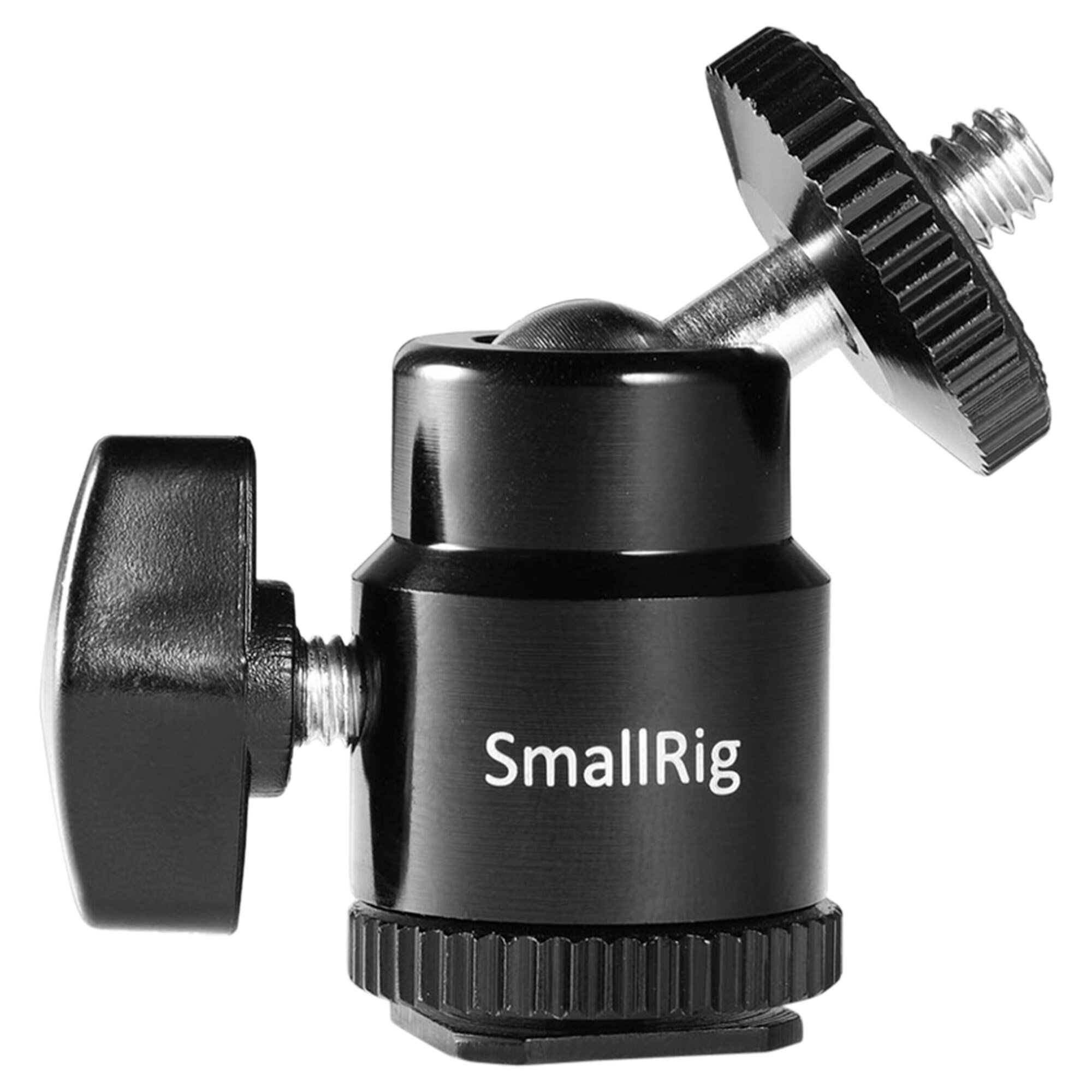SmallRig 761 Cold Shoe Mount - Ballhead 1/4" Screw