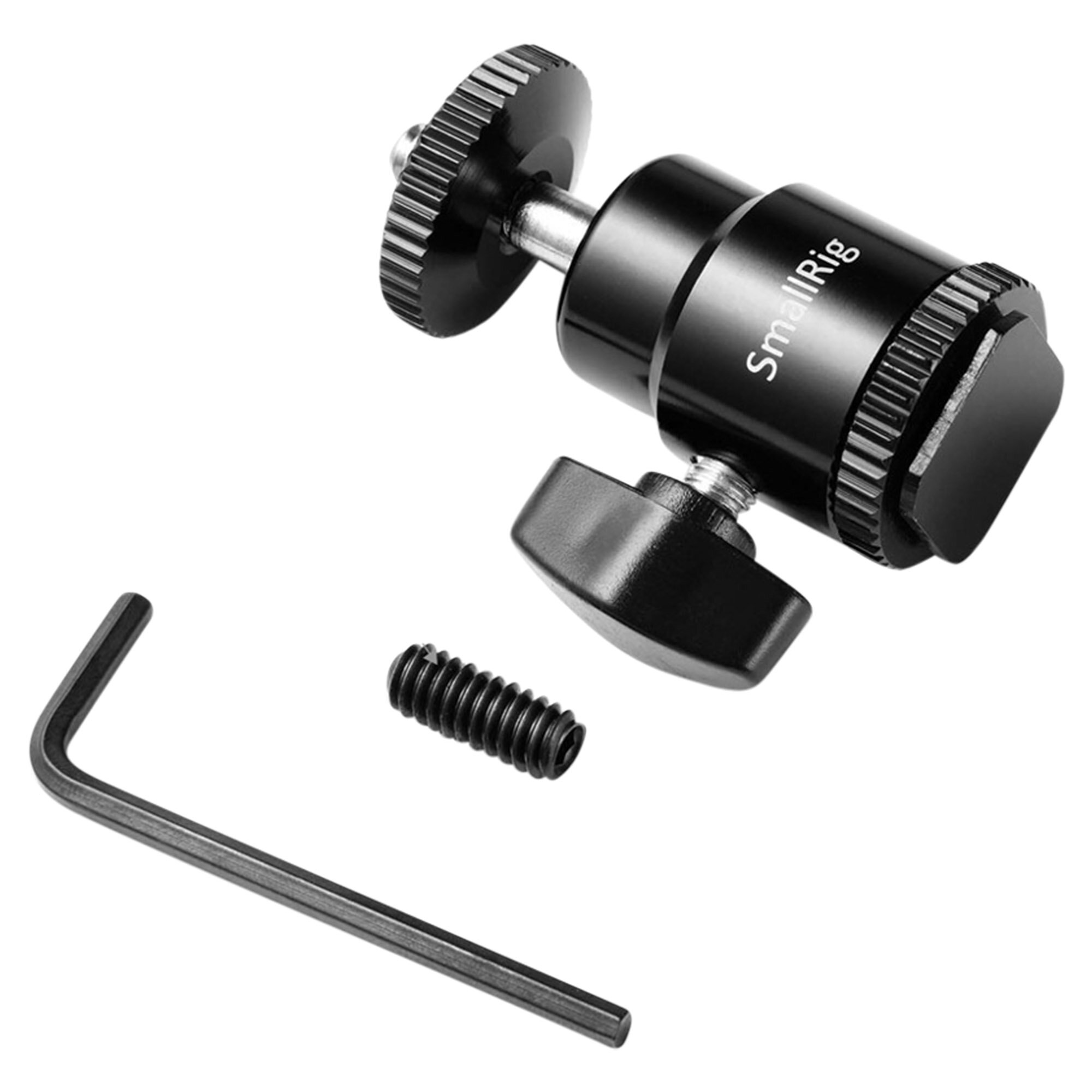 SmallRig 761 Cold Shoe Mount - Ballhead 1/4" Screw