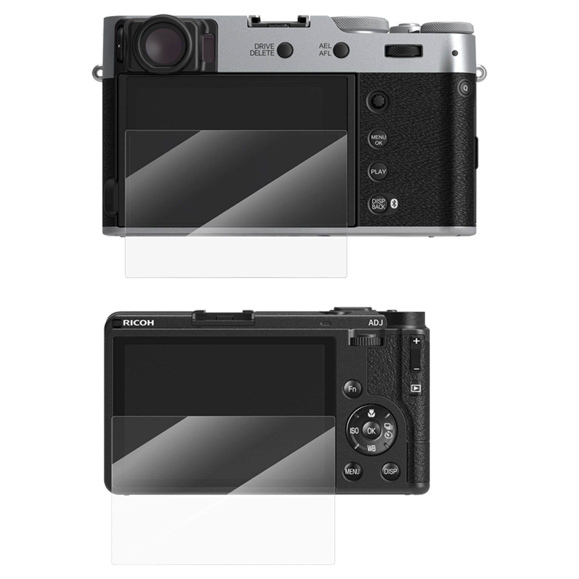 SmallRig 5803 Screen Protector For Fujifilm X100VI//X-E4/X-T5/Ricoh GR IV m.fl