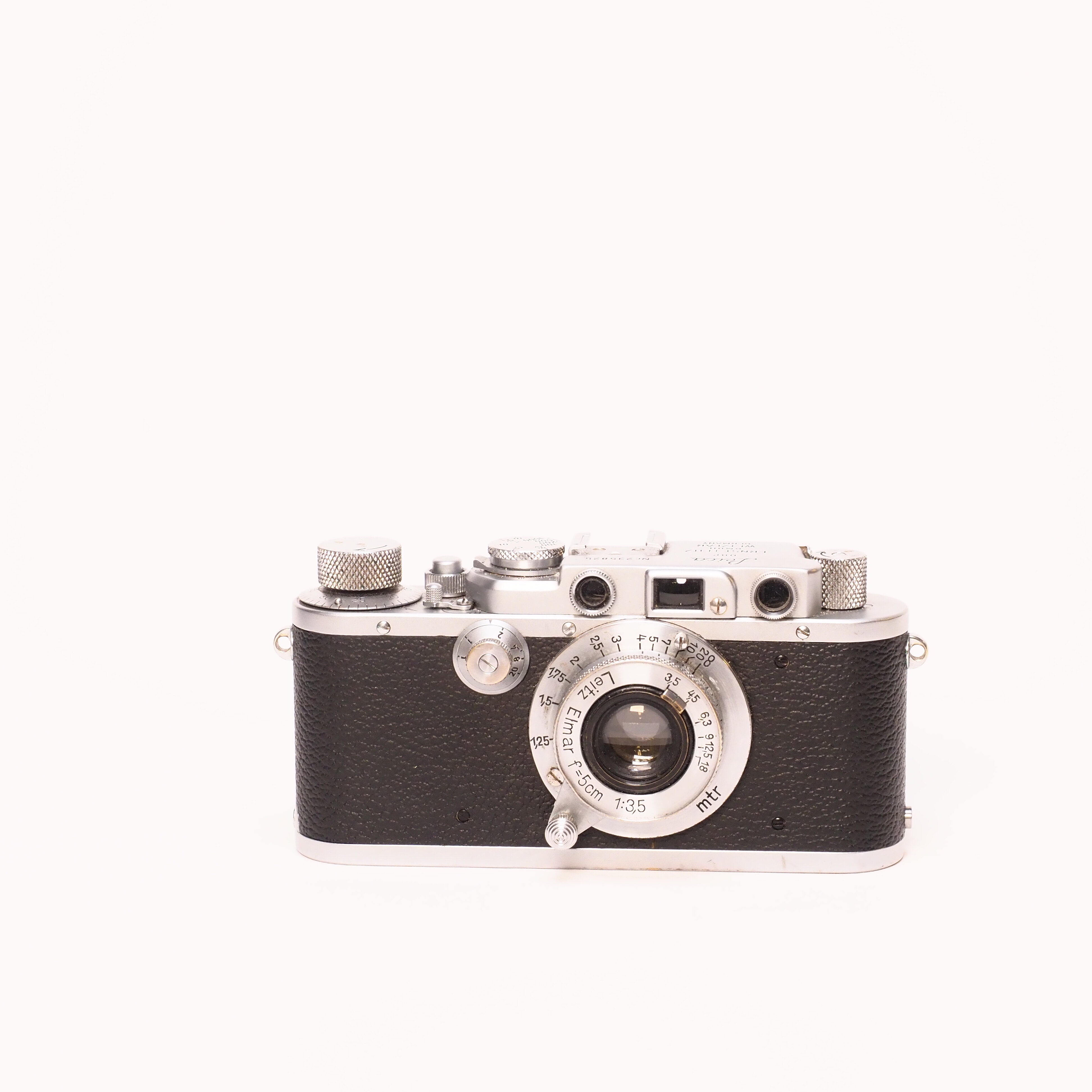 Leica III + Leitz Elmar 5cm f/3,5 - Begagnad
