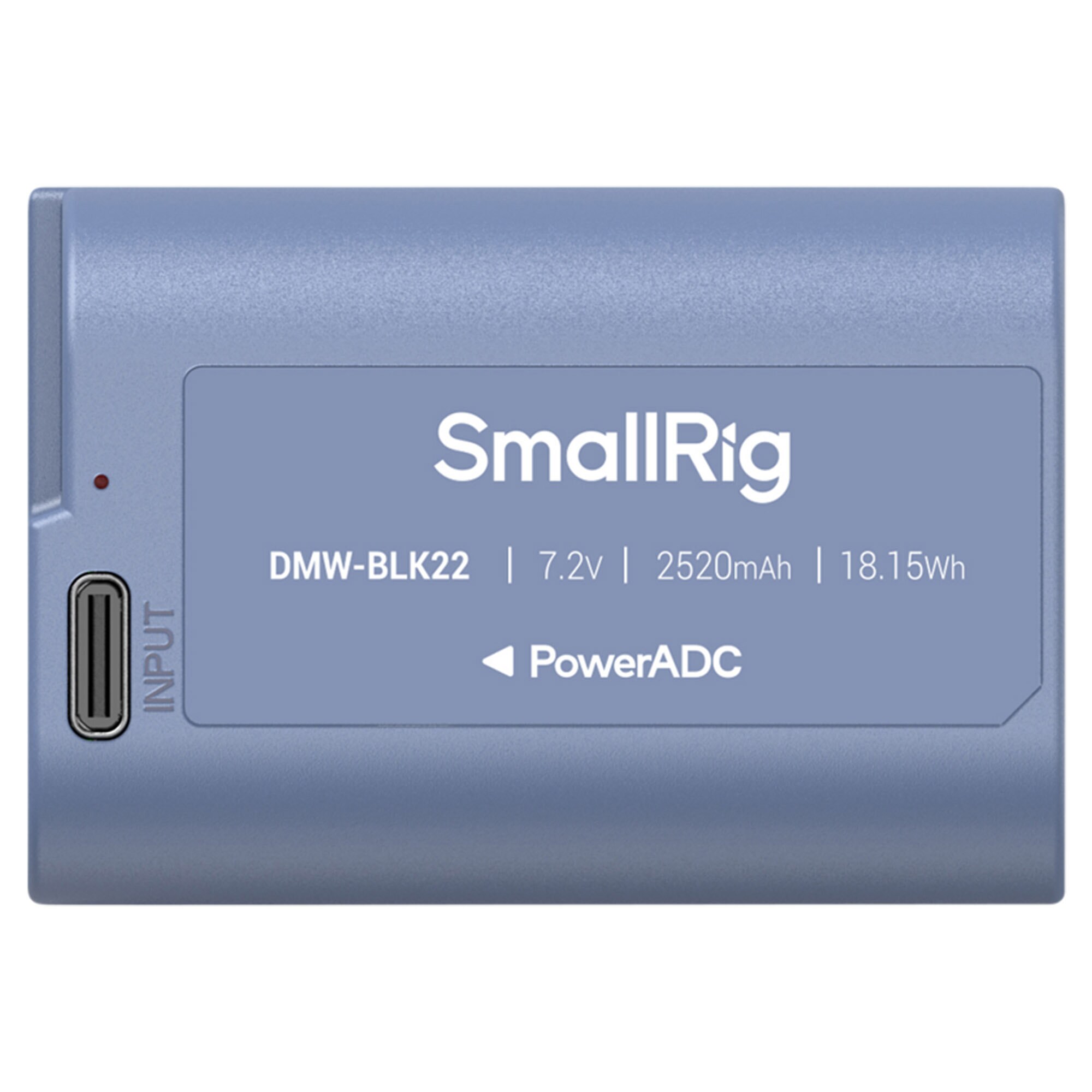 SmallRig 4906 Kamera Batteri USB-C Uppladdningsbart DMW-BLK22