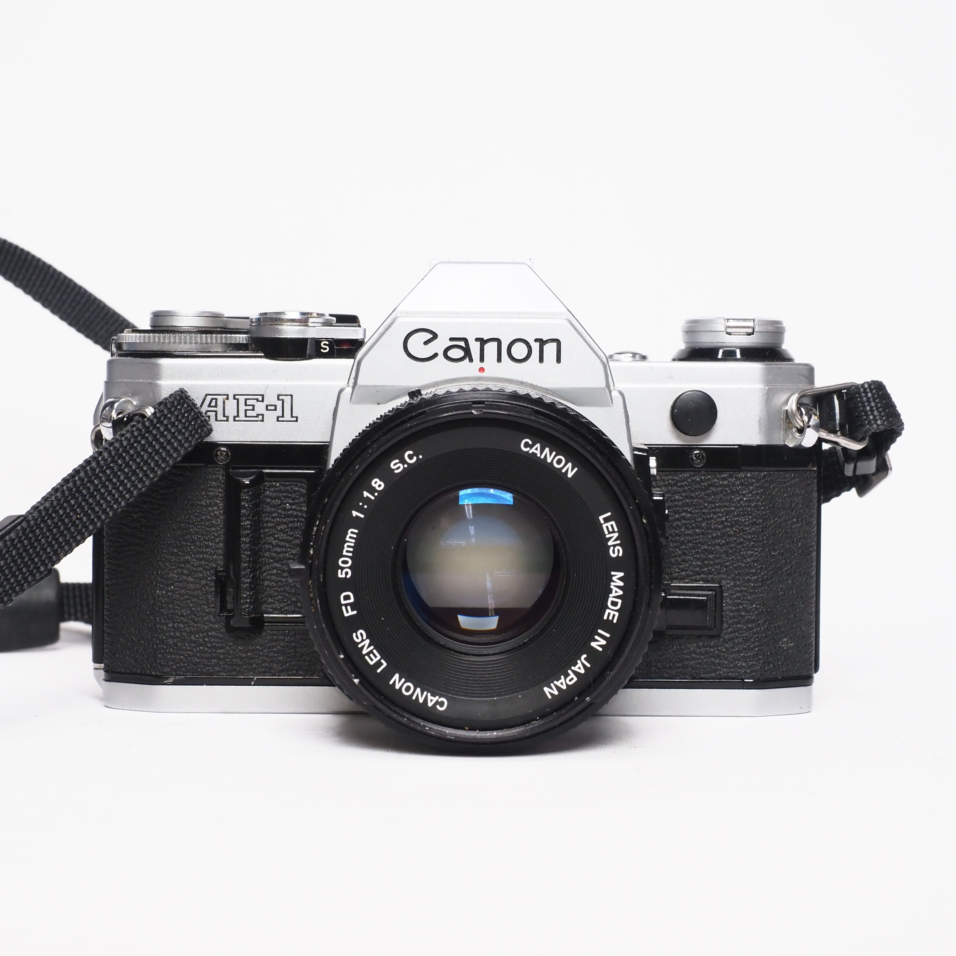 Canon AE-1 + FD 50mm f/1,8 S.C. - Begagnad