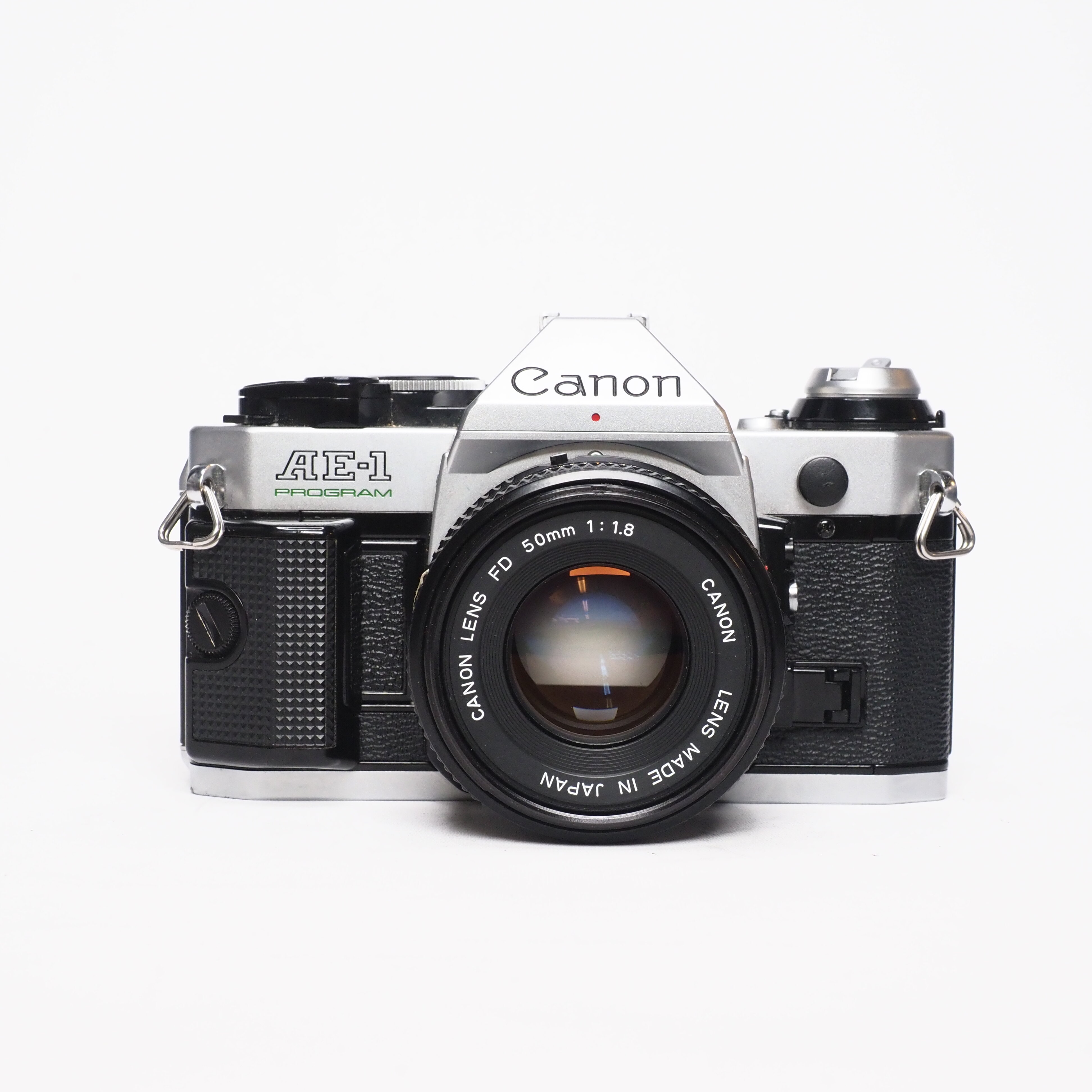 Canon AE-1 Program + FDn 50mm f/1,8 - Begagnad