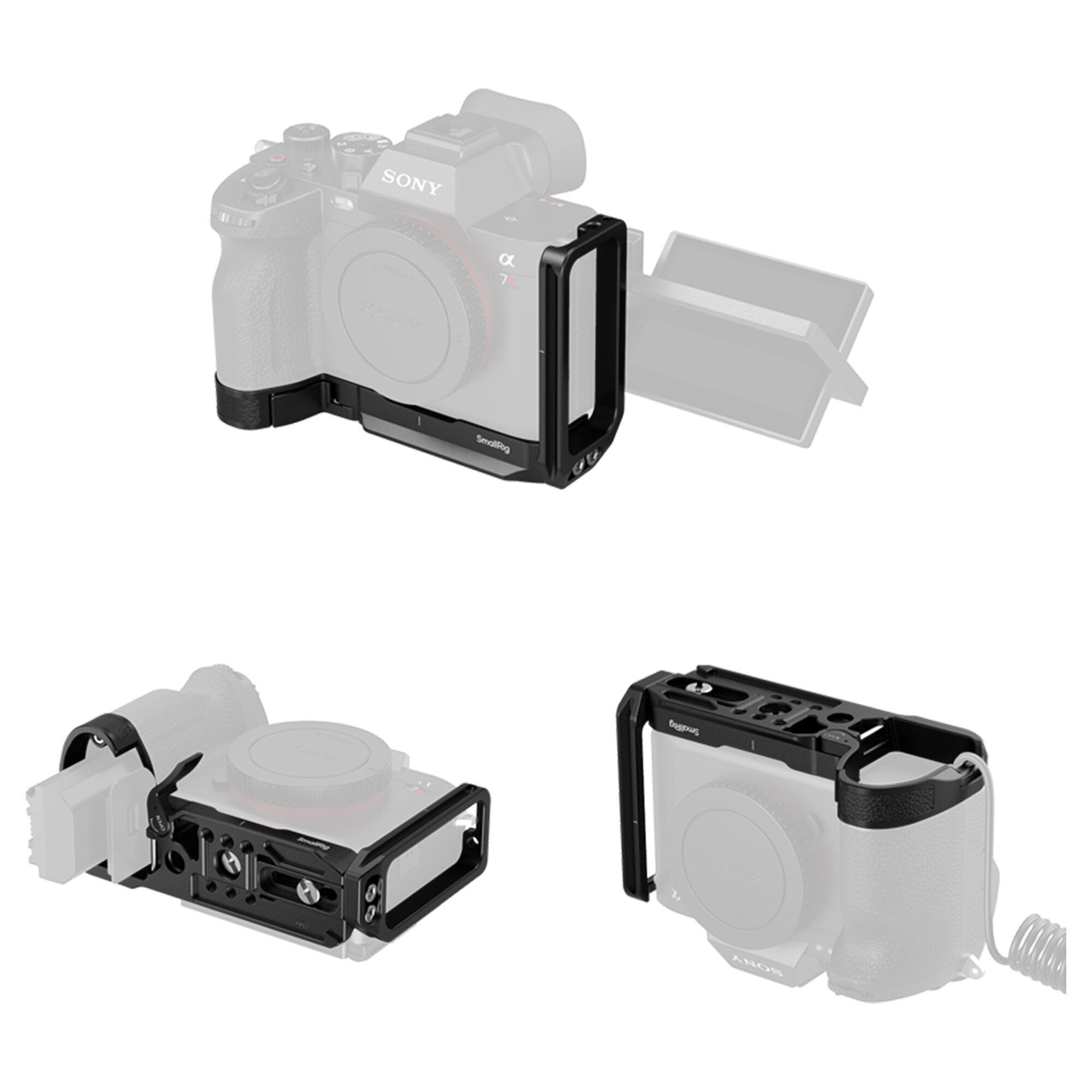 SmallRig 6706 L-Shaped Mount Plate för Sony Alpha 7R VI