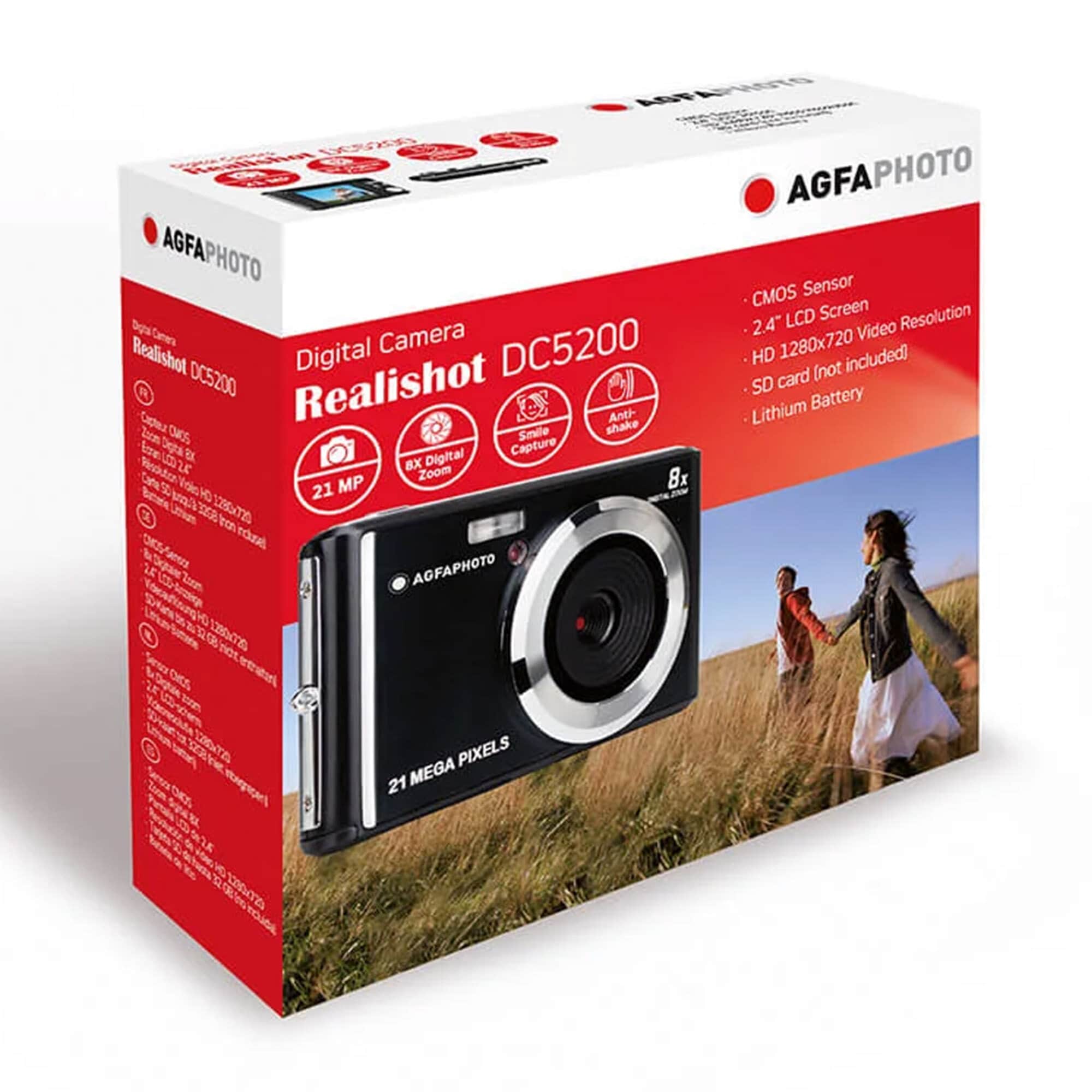 Agfa Digitalkamera DC5200 Svart