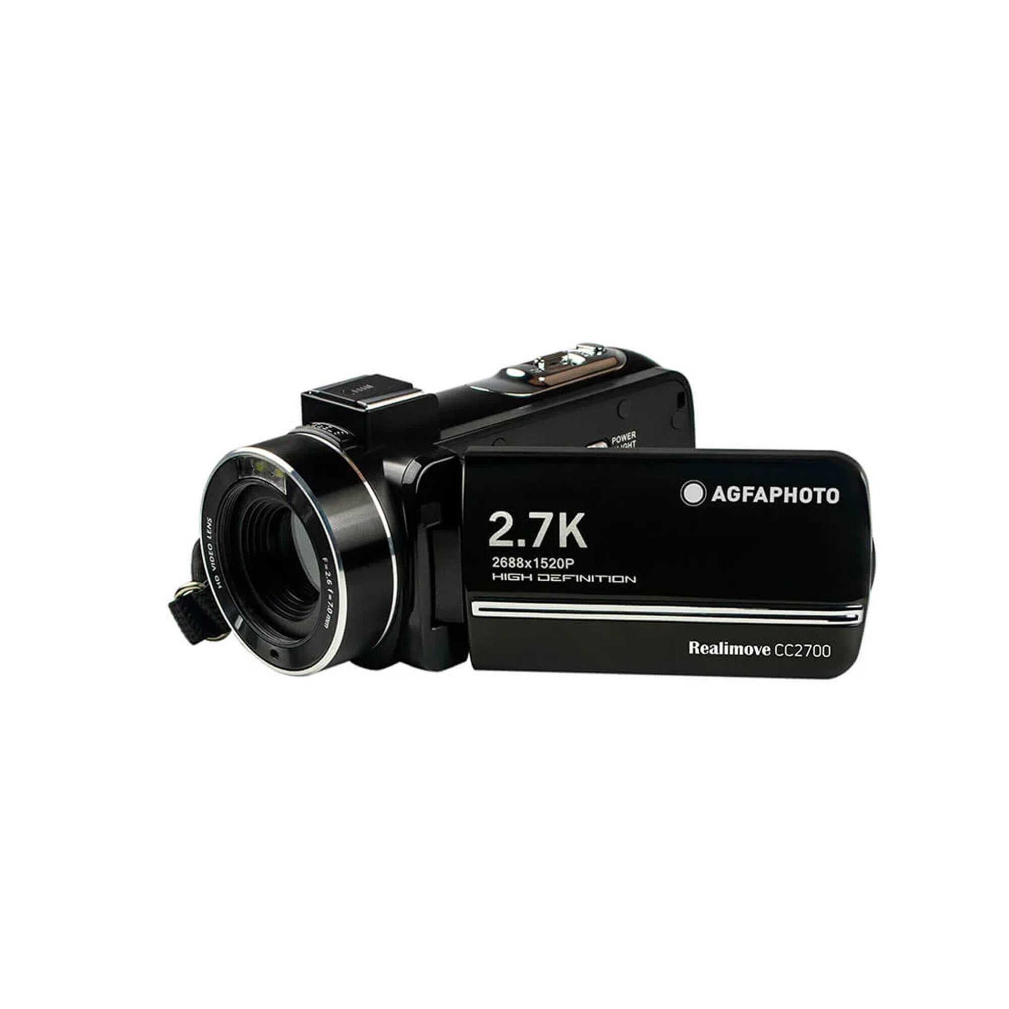 Realimove Videokamera CC2700 + 2 batterier
