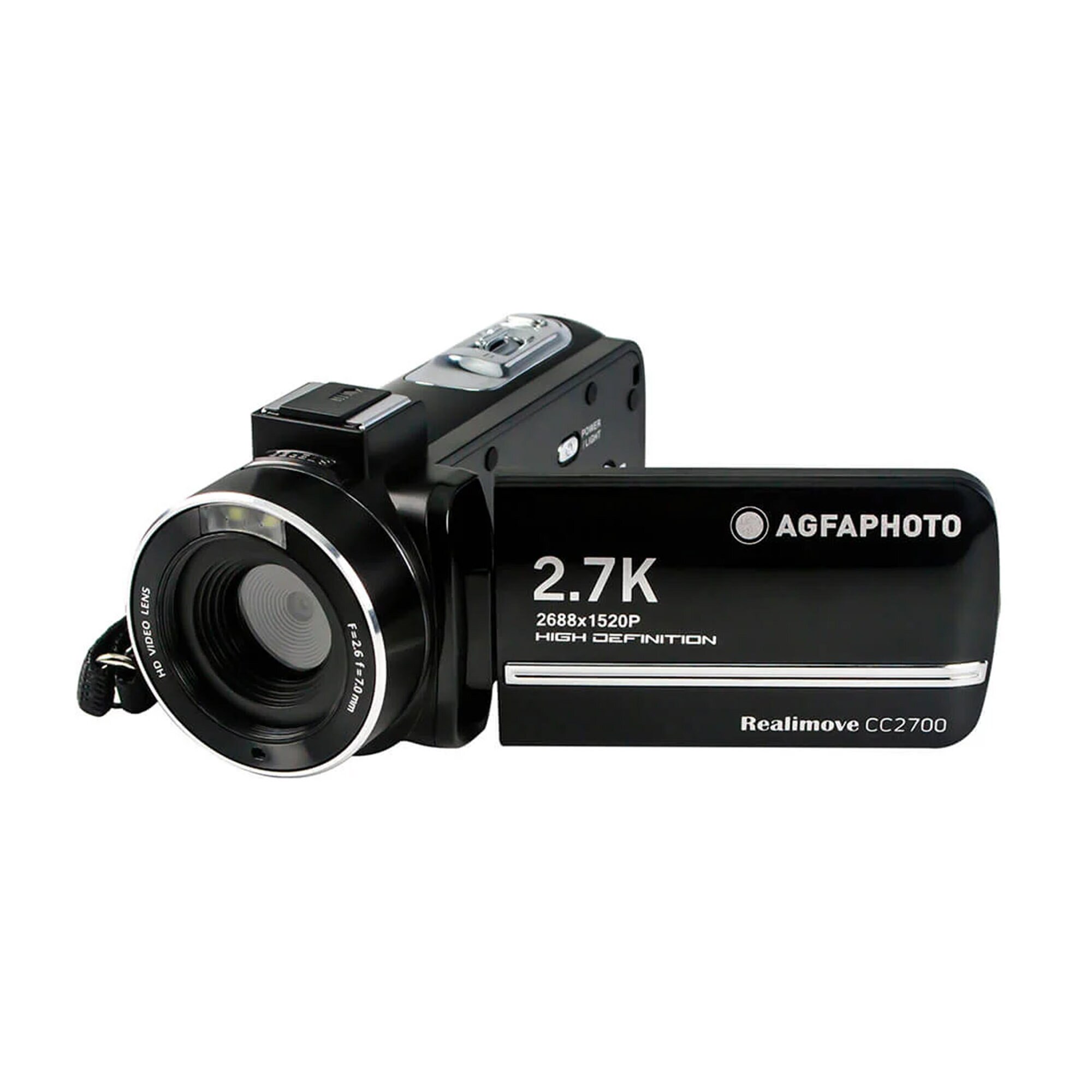 Realimove Videokamera CC2700 + 2 batterier
