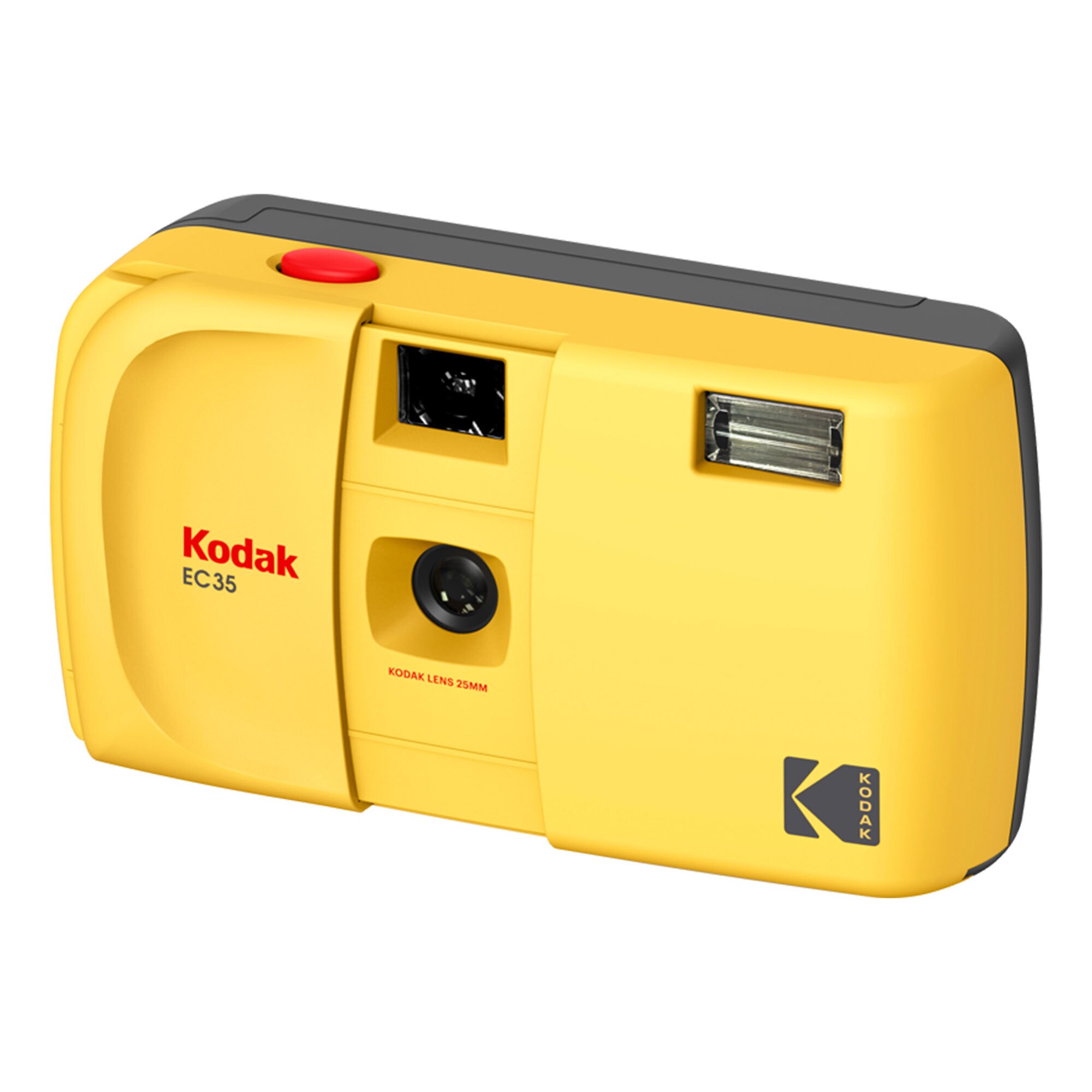 Kodak EC35 Filmkamera Butter Yellow + Kodak Ultra Max 24 Exp