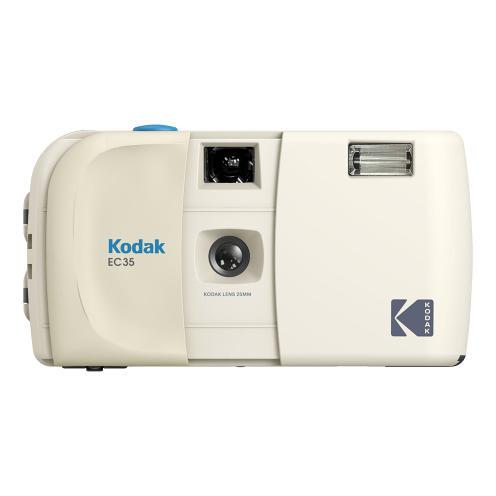 Kodak EC35 Filmkamera Vanilla White + Kodak Ultra Max 24 Exp