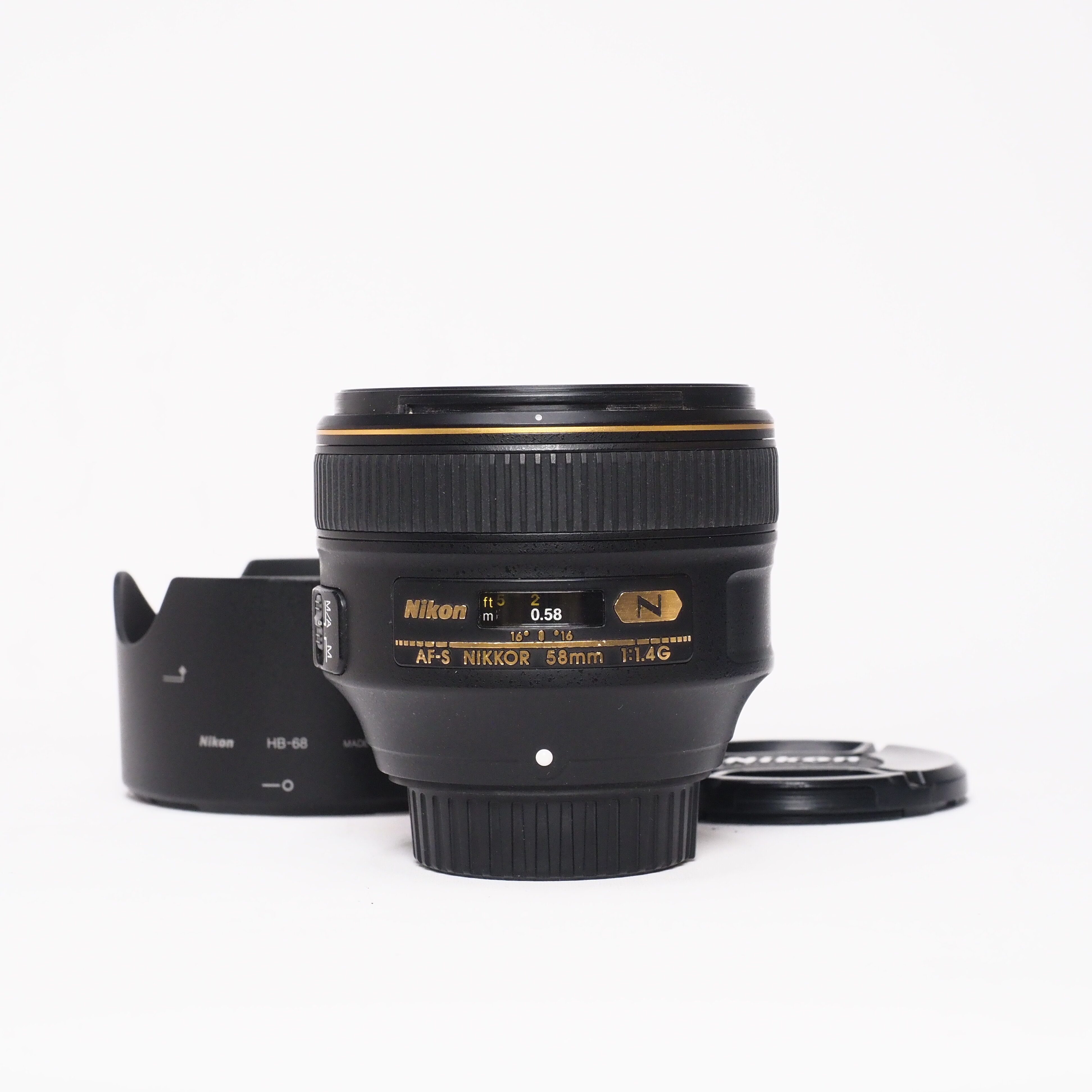 Nikon AF-S 58mm f/1,4 G - Begagnad