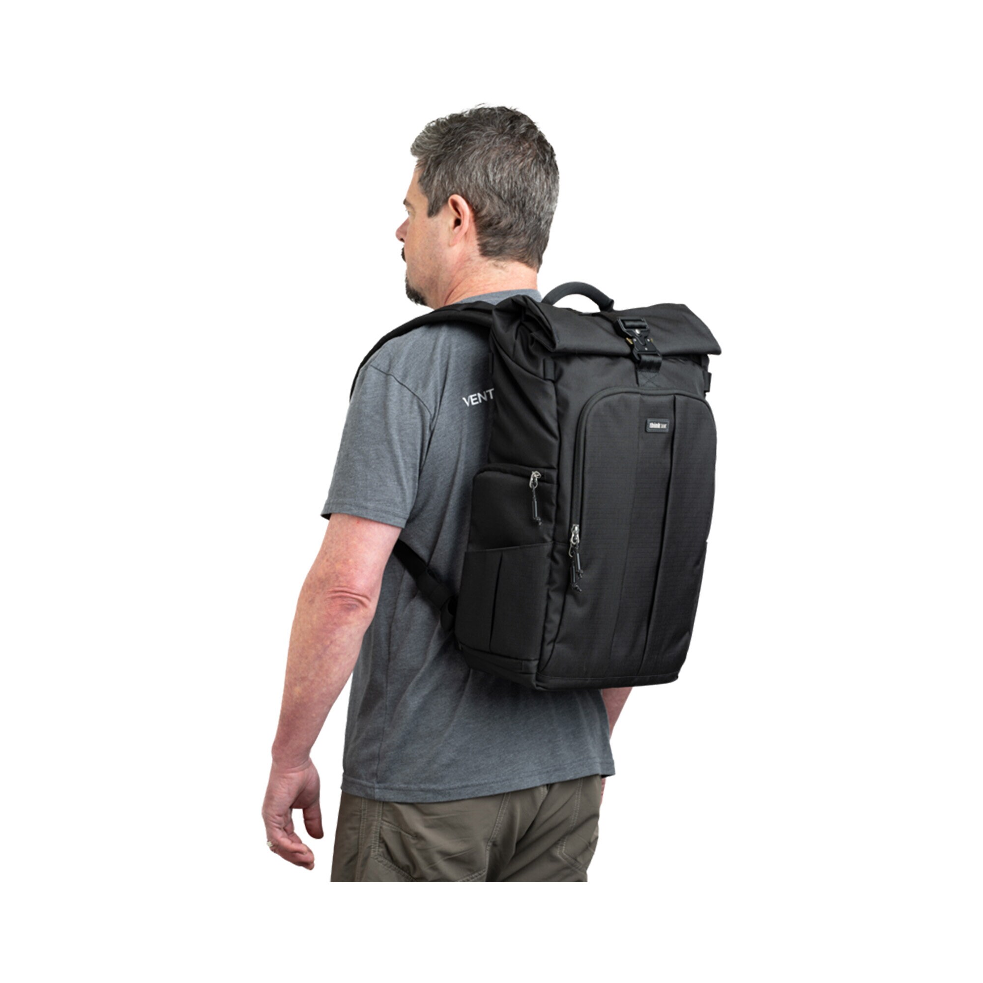Think Tank FocusPoint 30L Hybrid RollTop Backpack Greenway