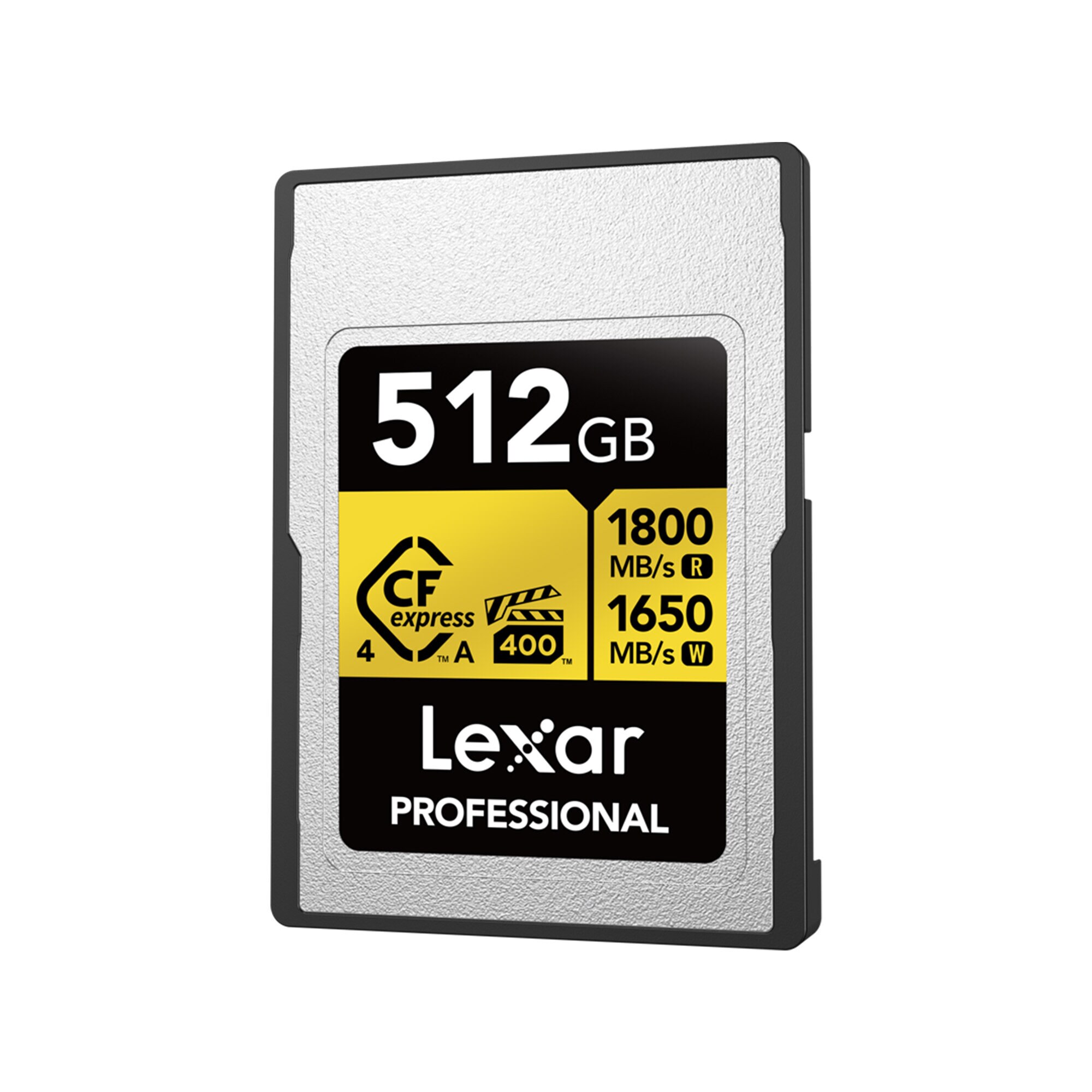 Lexar CFexpress 4.0 Pro Gold, VPG400/IP68, R1800/W1650/SW1000 (Type A) 512GB
