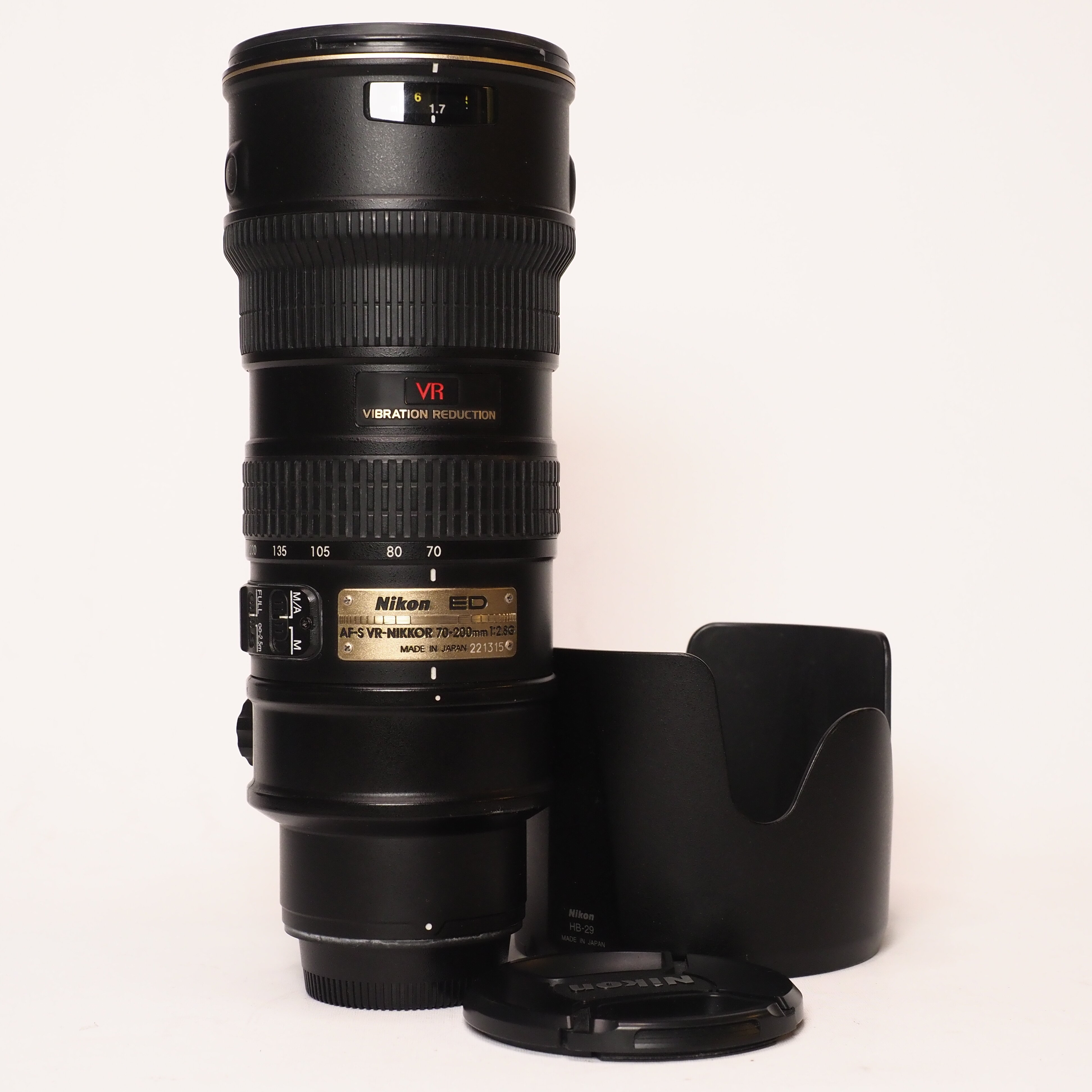 Nikon AF-S 70-200/2,8 G ED VR - Begagnad