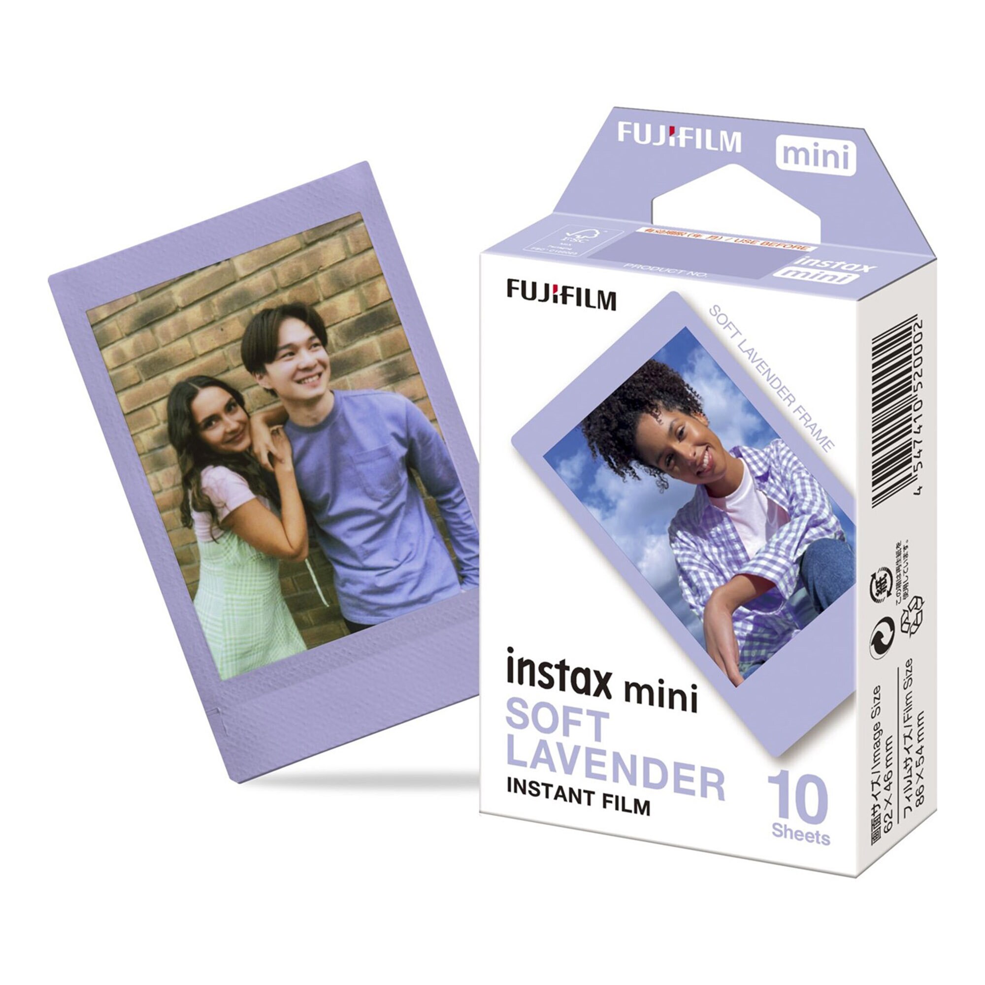 Fujifilm Instax Mini Film Soft Lavender 10st