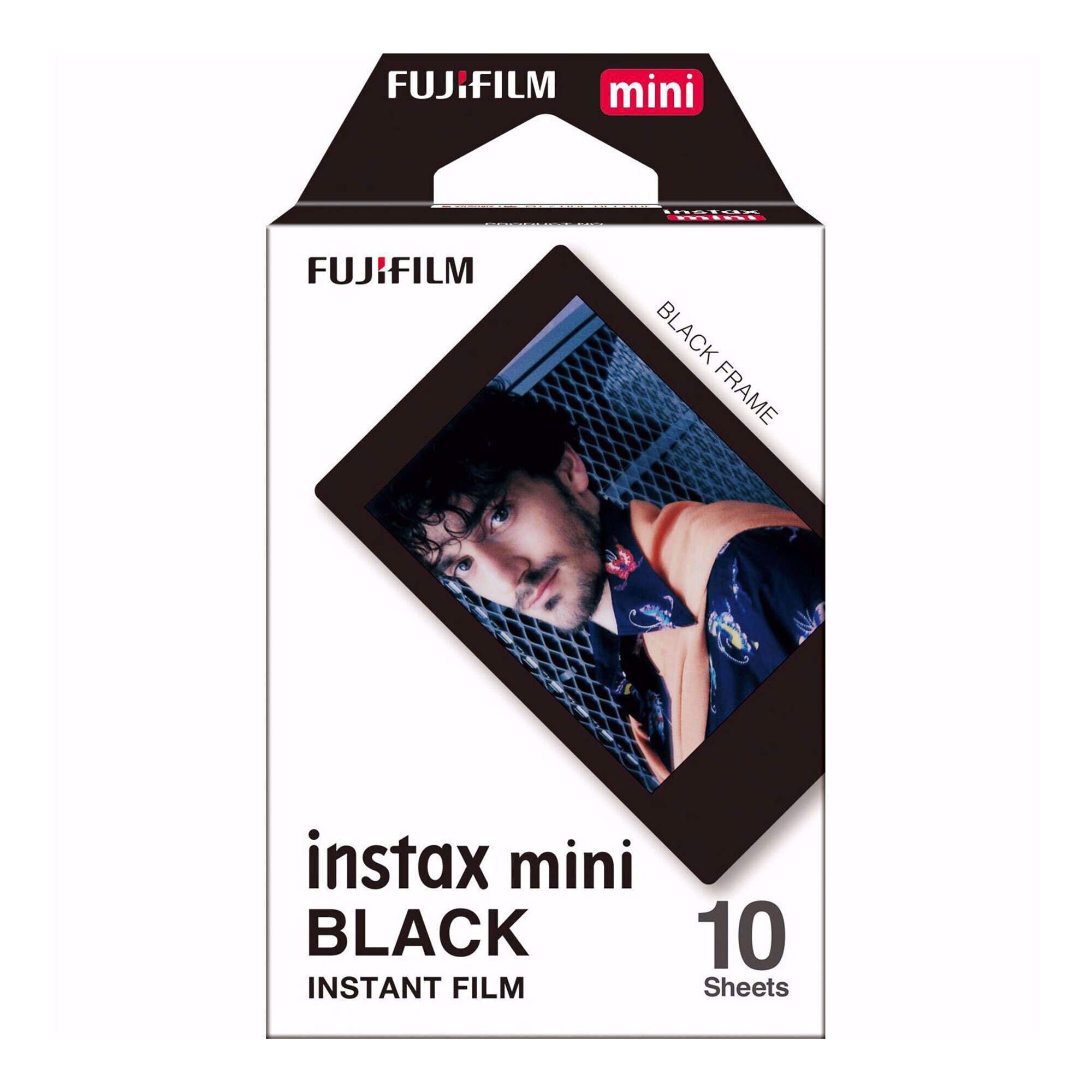 Fujifilm Instax Mini Film Black 10st