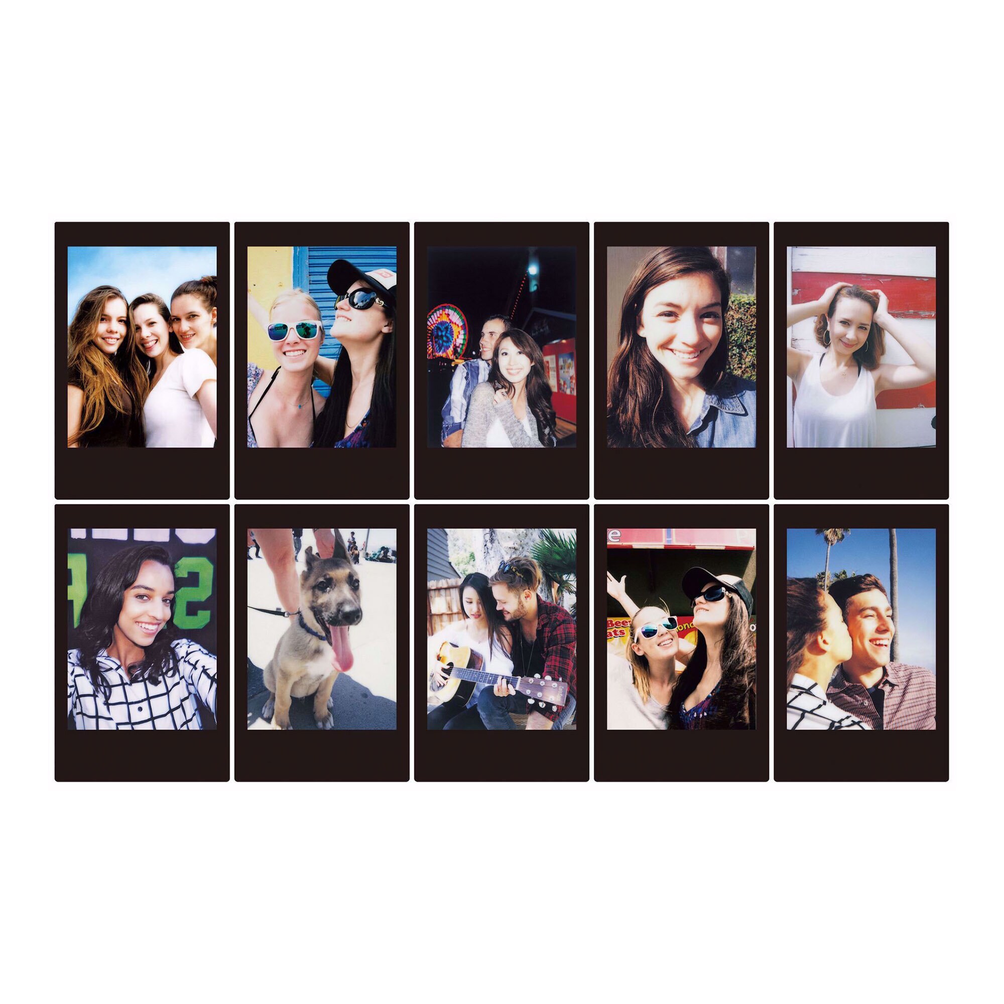 Fujifilm Instax Mini Film Black 10st