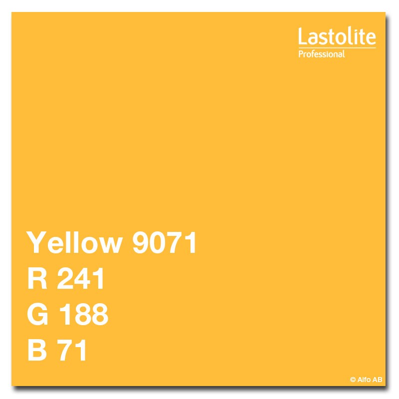 Manfrotto Bakgrundspapper 2,75x11m. Yellow
