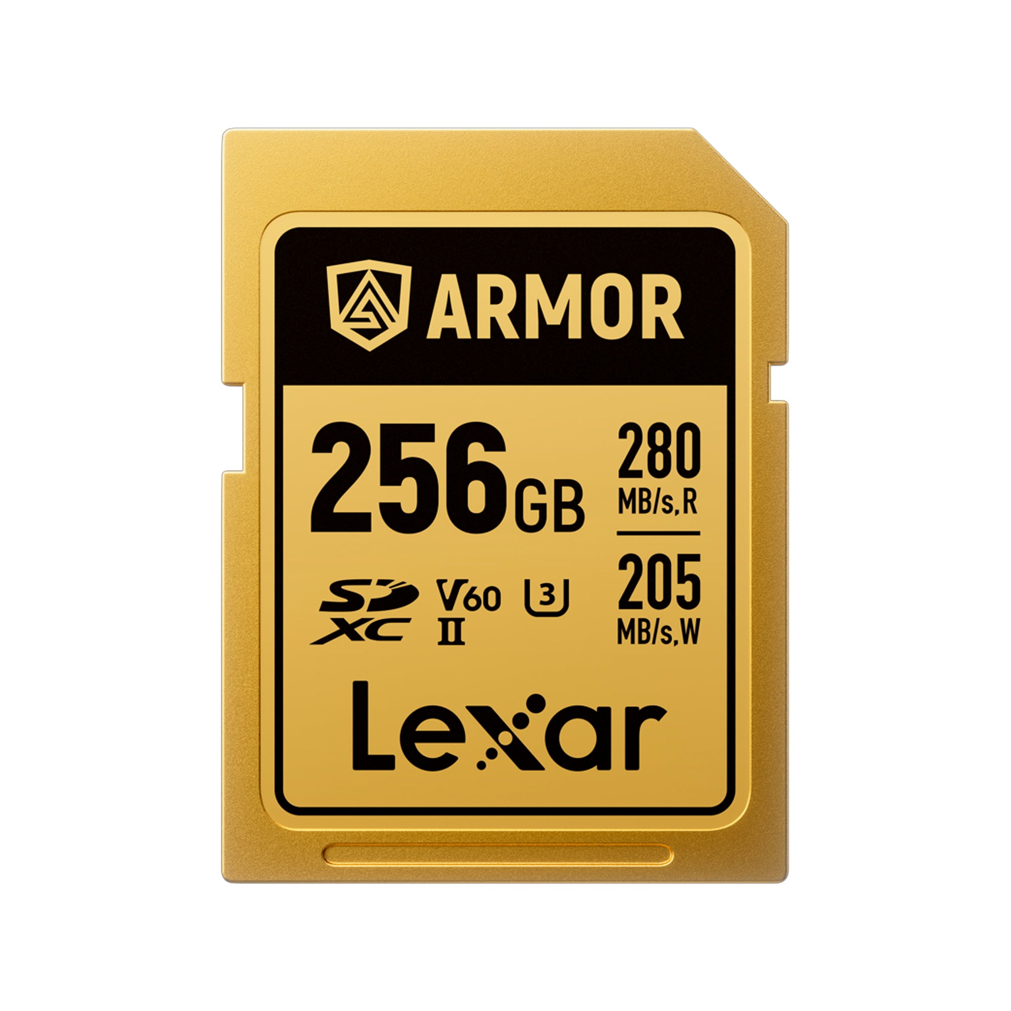 Lexar SDXC ARMOR Gold 256 GB R280/W210 (V60)