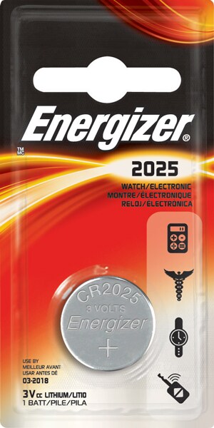 Energizer Lithium Cr2025 1Pk