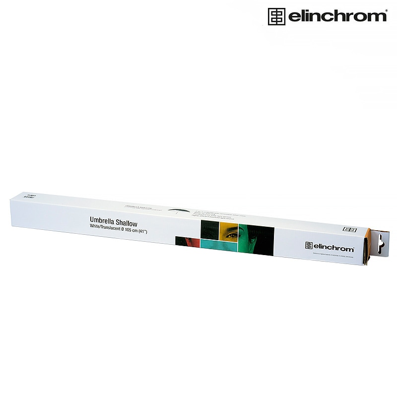 Elinchrom Paraply 105cm Vit/Transparent