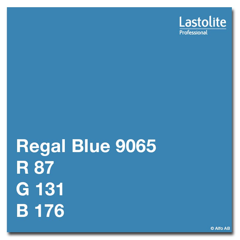 Manfrotto Bakgrundspapper 2,75x11m. Regal Blue