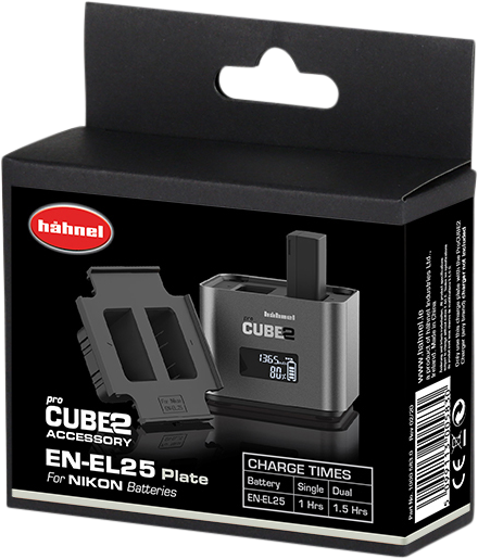 Hähnel ProCUBE 2 Plate För Nikon EN-EL25 Batteri