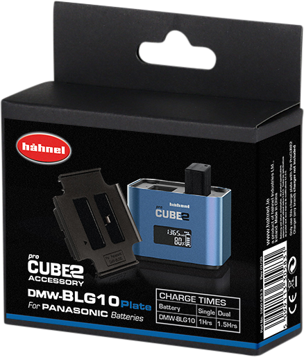 Hähnel ProCUBE 2 Plate För Panasonic DMW-BLG10 Batteri 