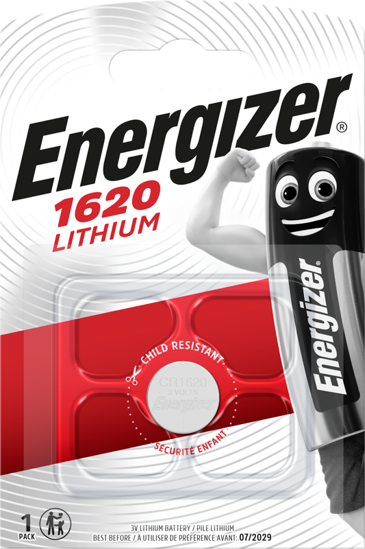 Energizer Lithium Cr1620 1Pk