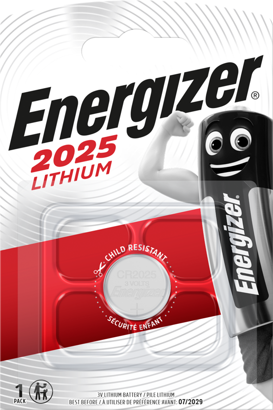 Energizer Lithium Cr2025 1Pk