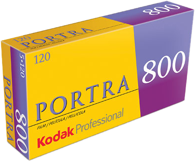 Kodak Portra 800 120 5-Pack