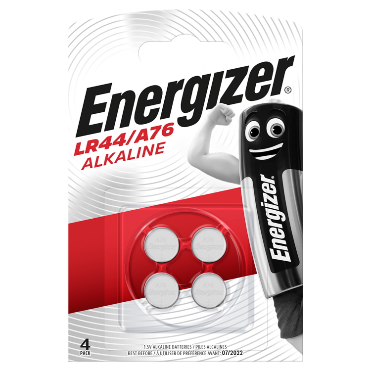 Energizer LR44/A76 Batterier 2-Pack 
