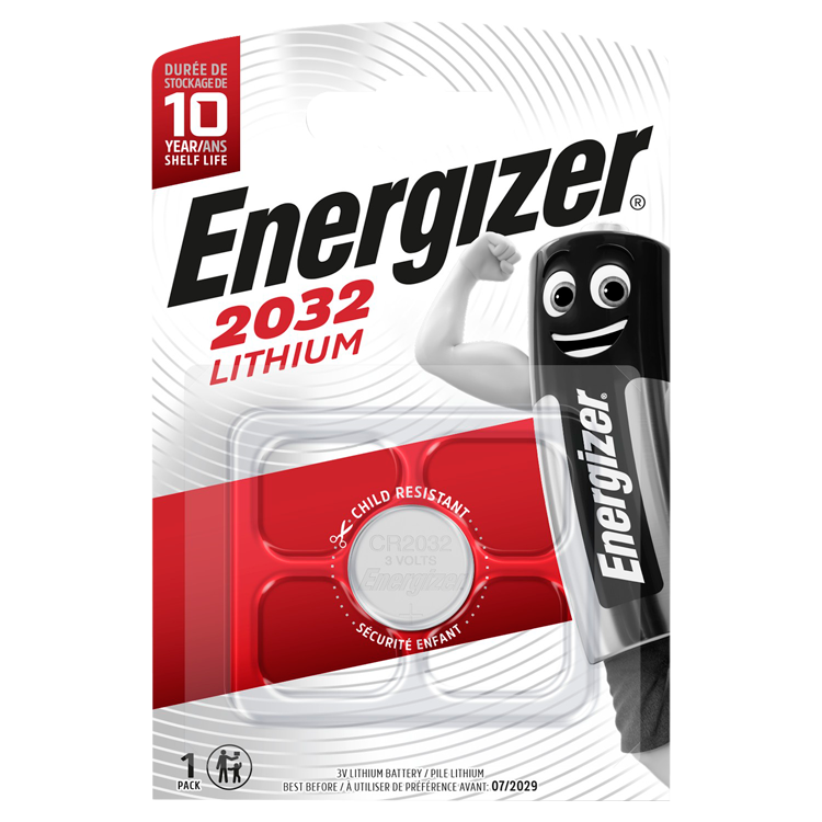 Energizer Lithium Cr2032 1Pk