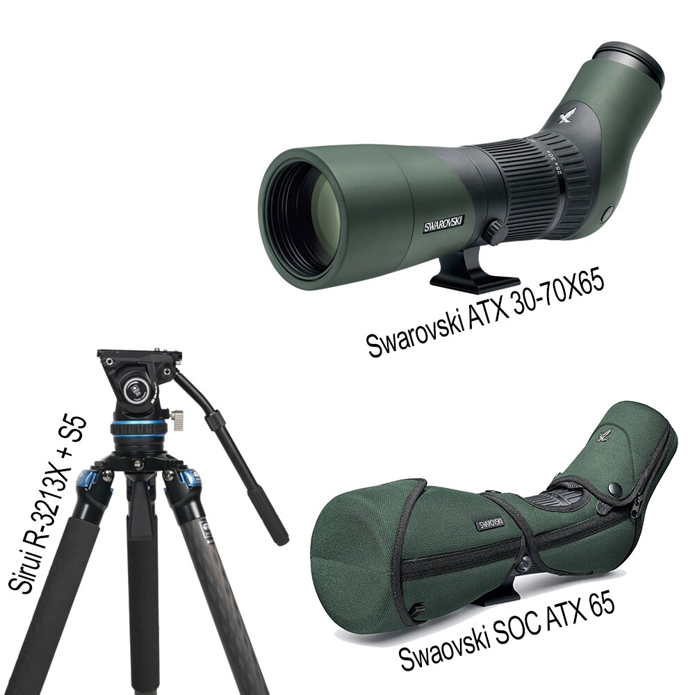 Swarovski ATX 25-60X65 Paket med väska och stativ i kolfiber
