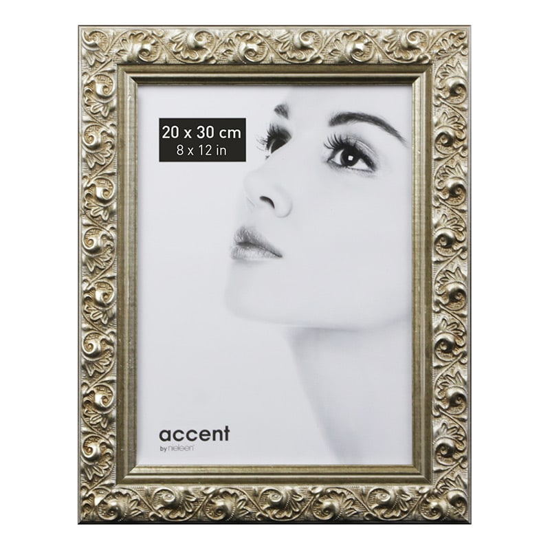 Arabesque Silver 15x20  