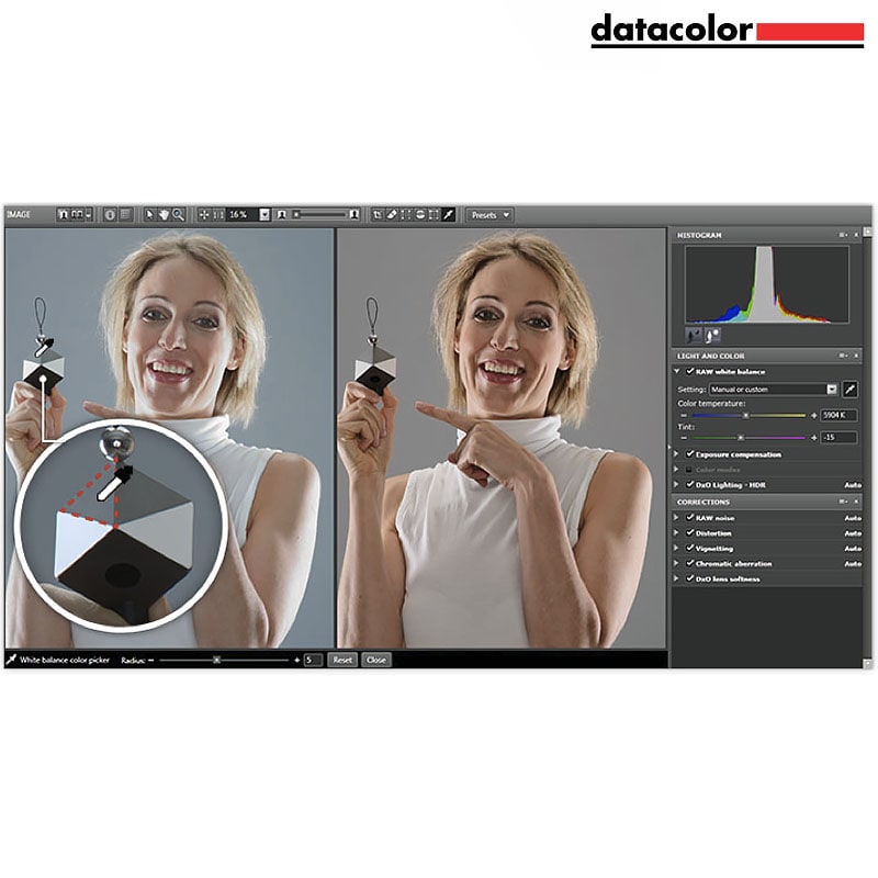 Datacolor SpyderCube kamerakalibrering