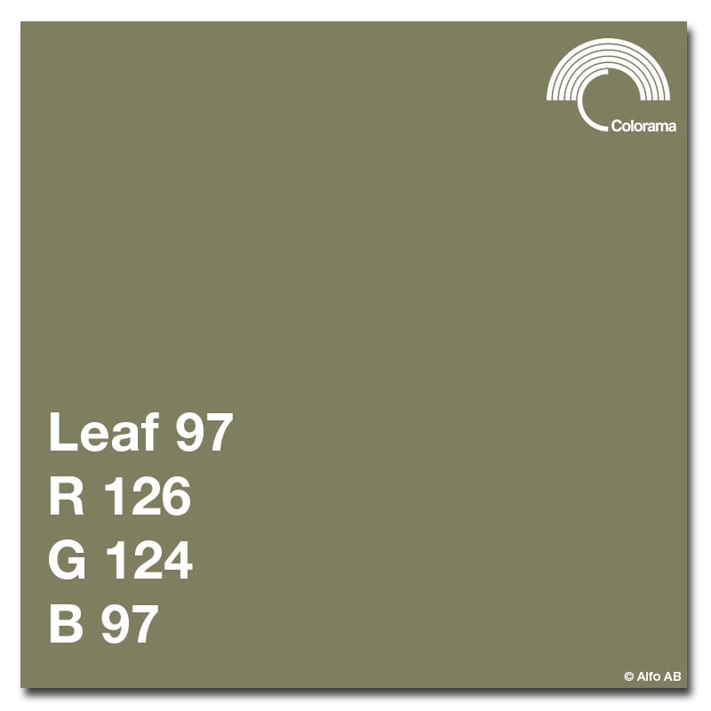 Colorama Bakgrundspapper 1.35x11m Leaf