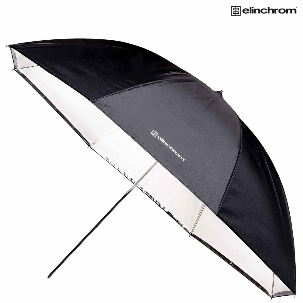 Elinchrom Paraply 105cm Vit/Transparent