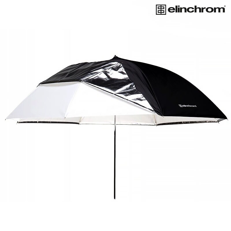 Elinchrom Paraply 85cm Vit/Transparent