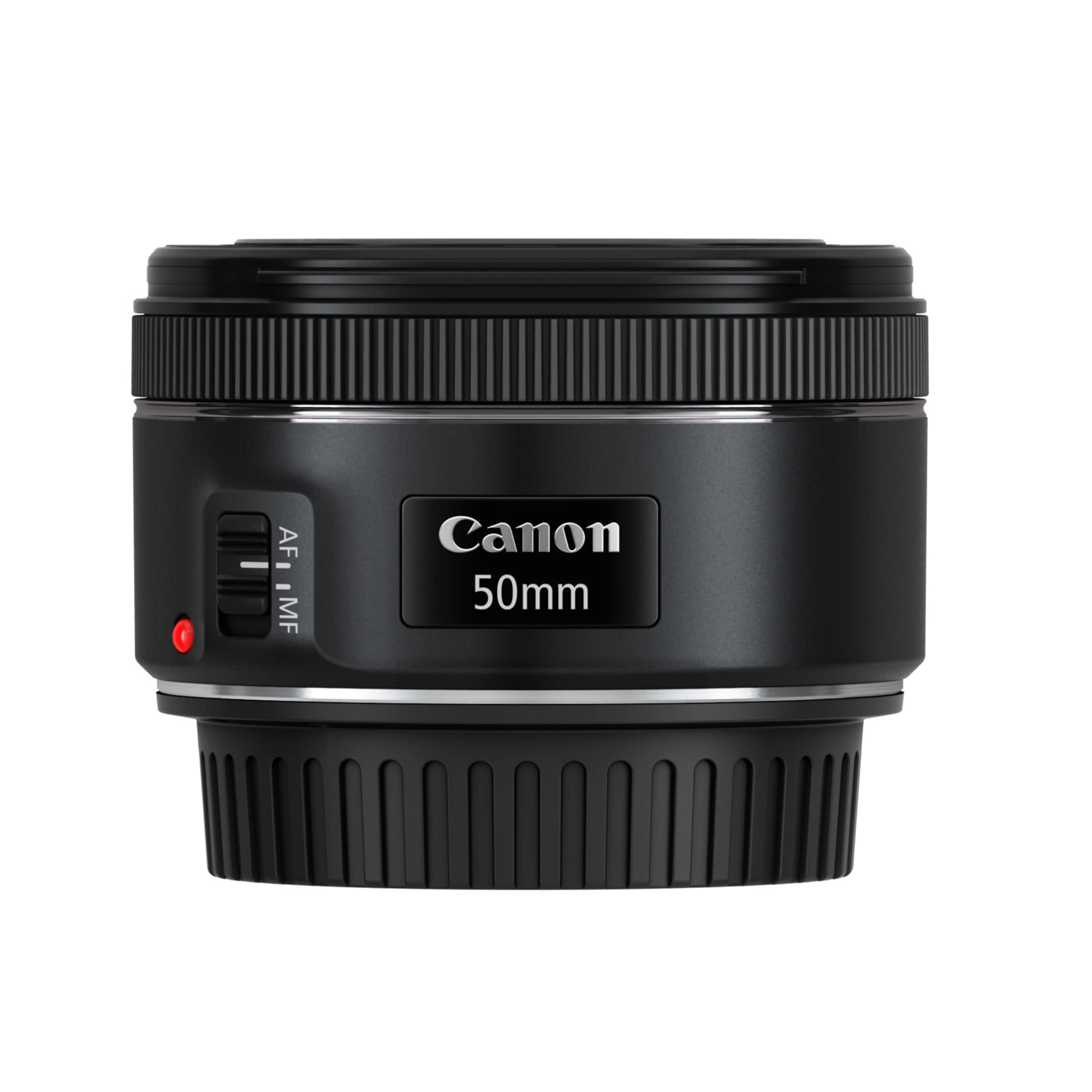 EF 50mm f1.8 STM_Side_with_cap