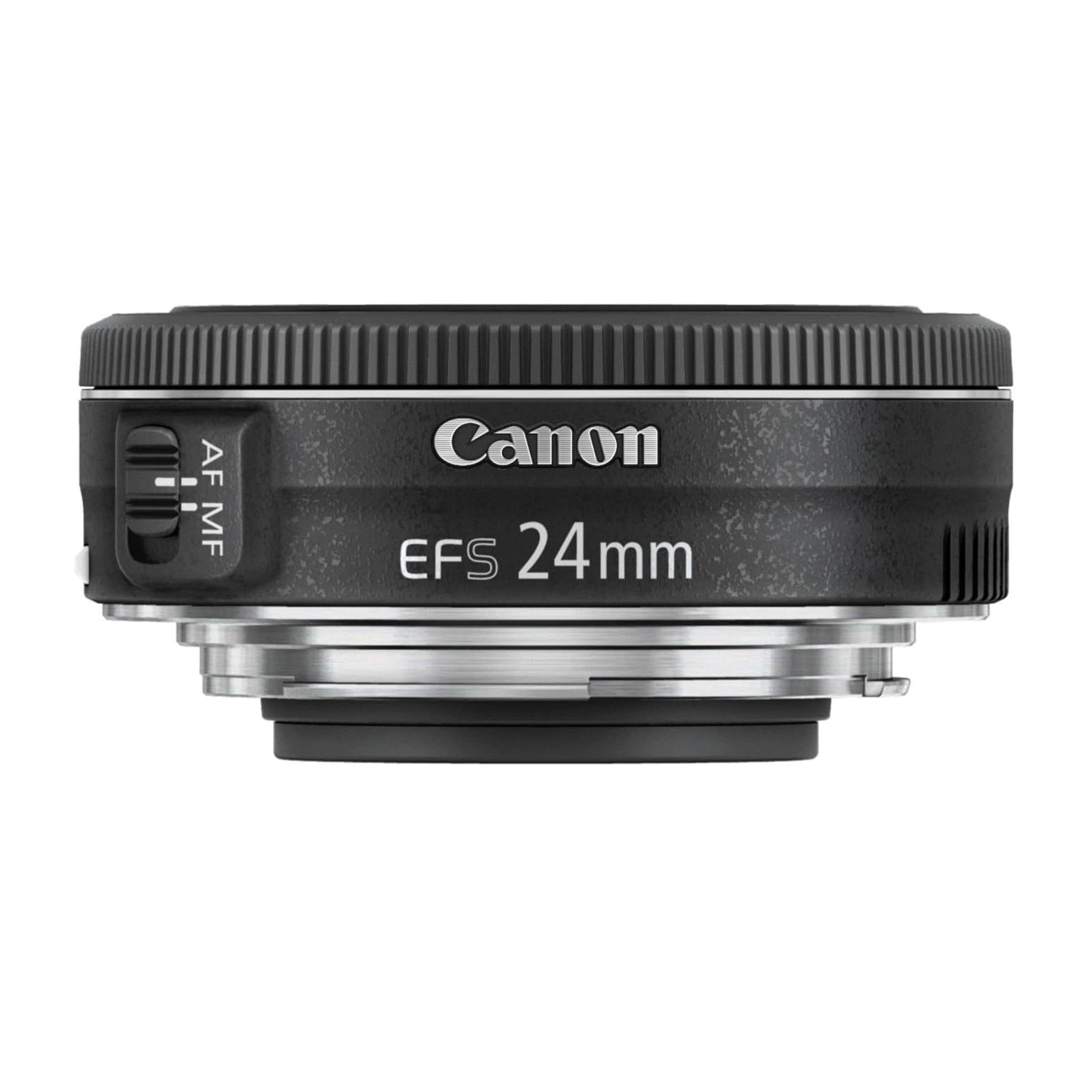 EF-S 24mm f2.8 STM Side without cap