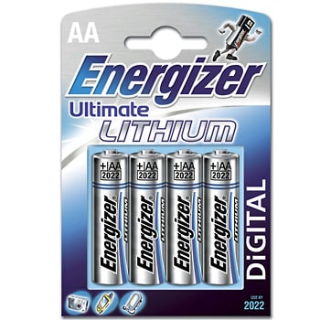 Energizer Ultimate Lithium AA 4Pk