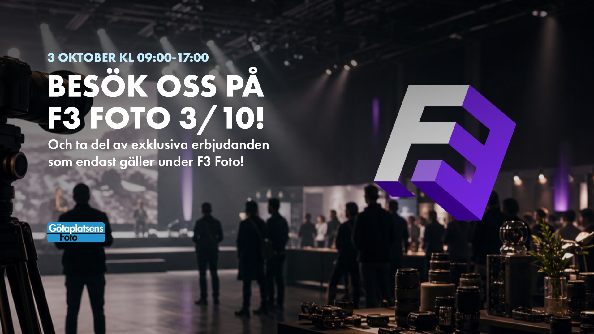 Besök oss på F3 Foto 3/10!