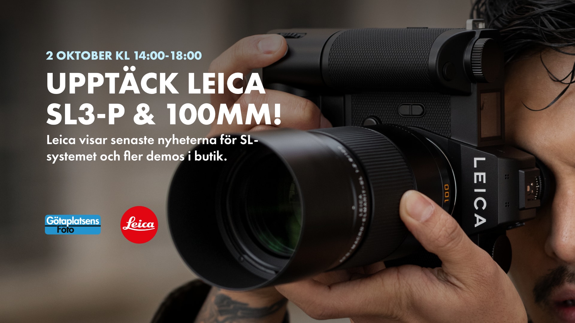 Leica på besök 2/10!