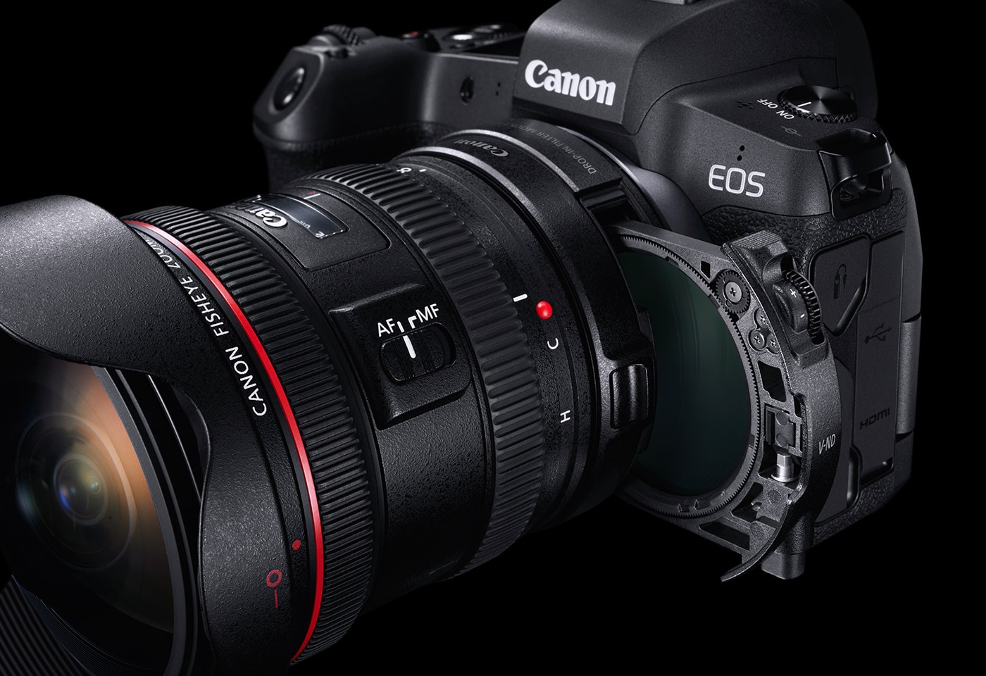 Canon Drop-In Filter Mount Adapter EF-EOS R med variabel ND-filter
