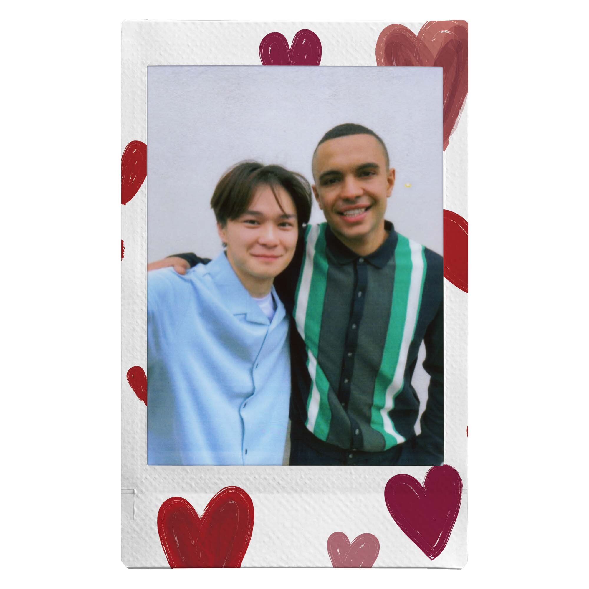 Instax Mini 10 bilder Heart Sketch