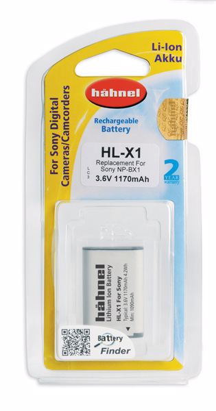 Hähnel HL-X1 motsvarande NP-BX1