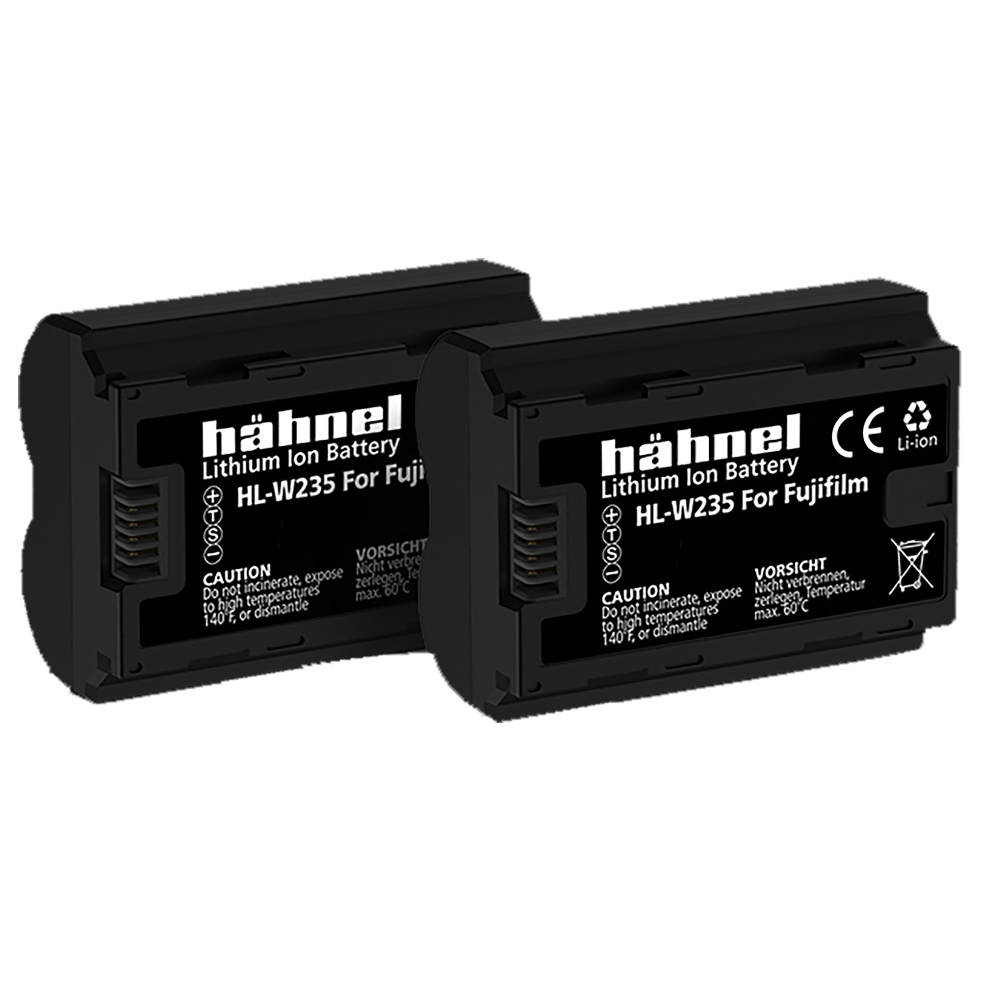 Hähnel Batteri Fuji HL-W235 Twin Pack