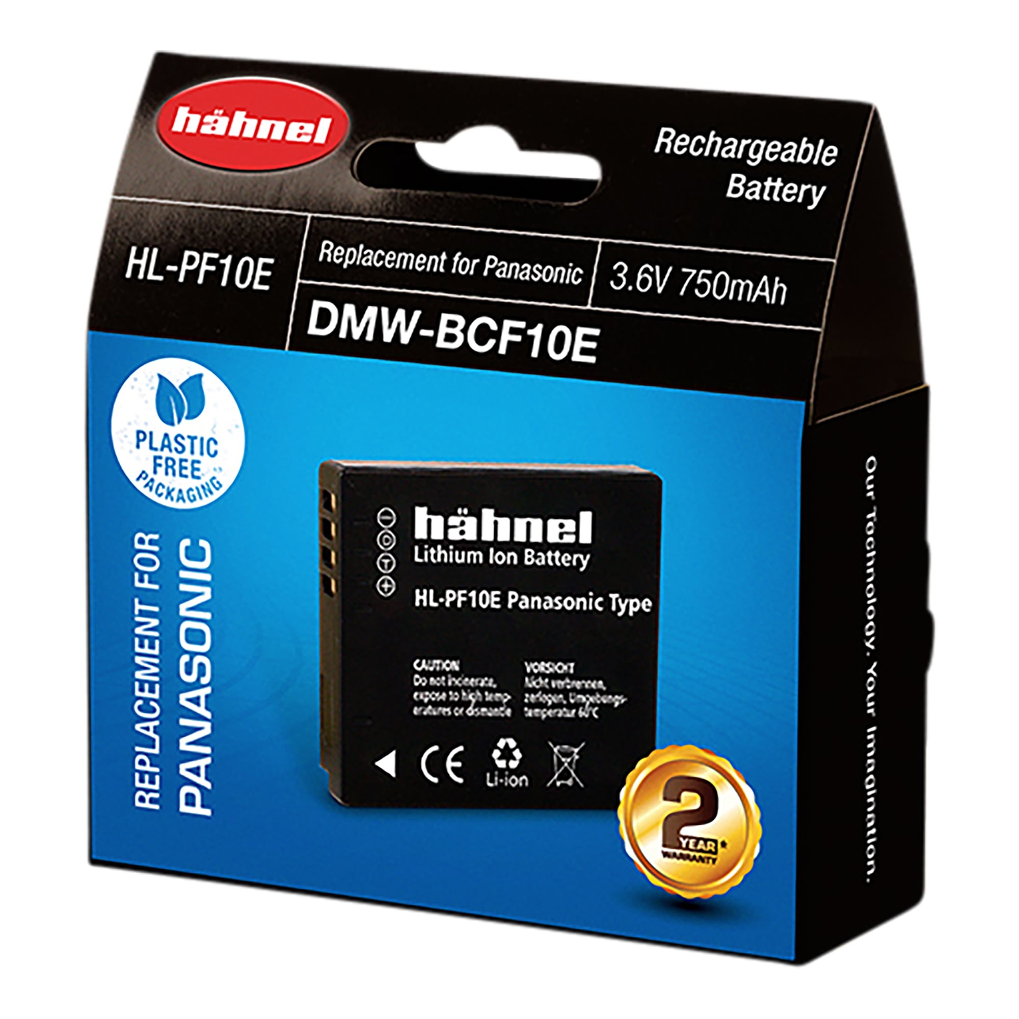 Hähnel Batteri Panasonic HL-PF10E Dk