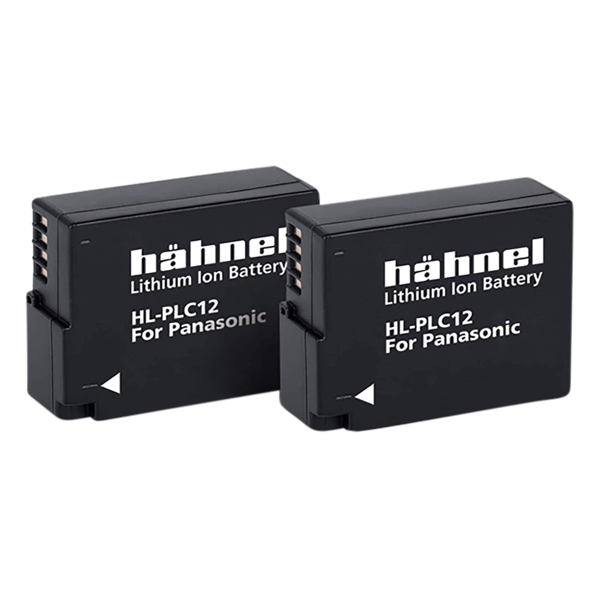 Hähnel Batteri Panasonic HL-PLC12 Twin Pack