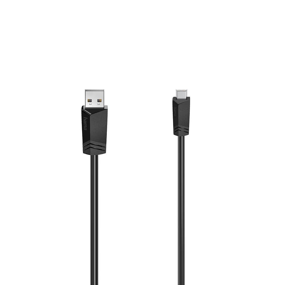 Hama Kabel USB-A till USB-Mini-B 2.0 1,5m